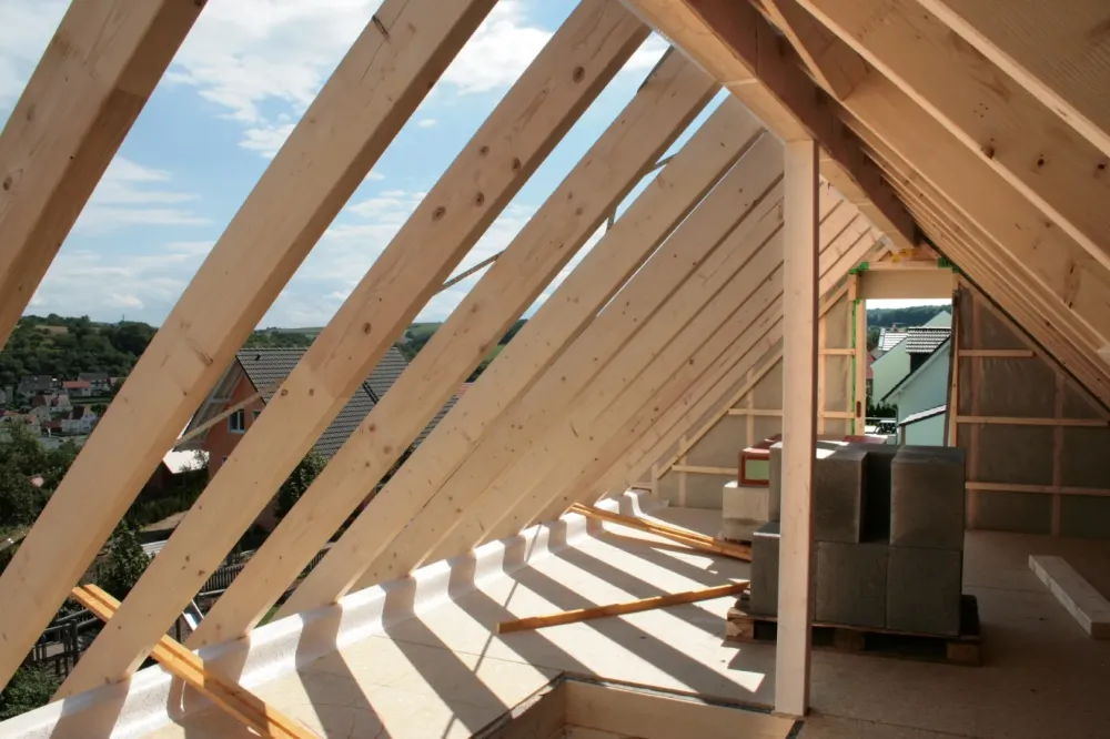 Charpente à Tréouergat